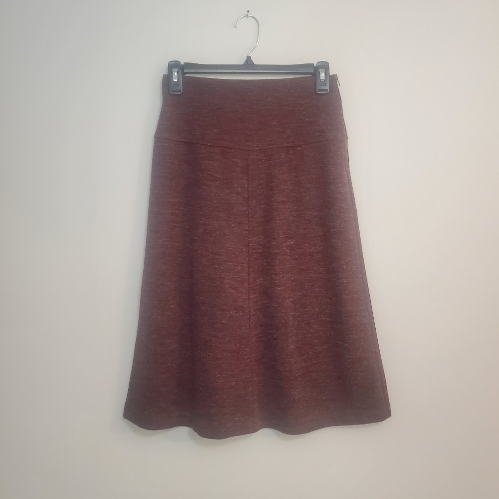 Womens LOFT Below the Knee Skirt Size XXS